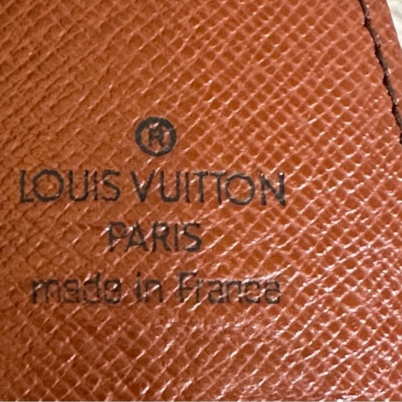 Lv Louis Vuitton monogram chap stick lipstick lip gloss tube carrying case pouch - Picture 4 of 7